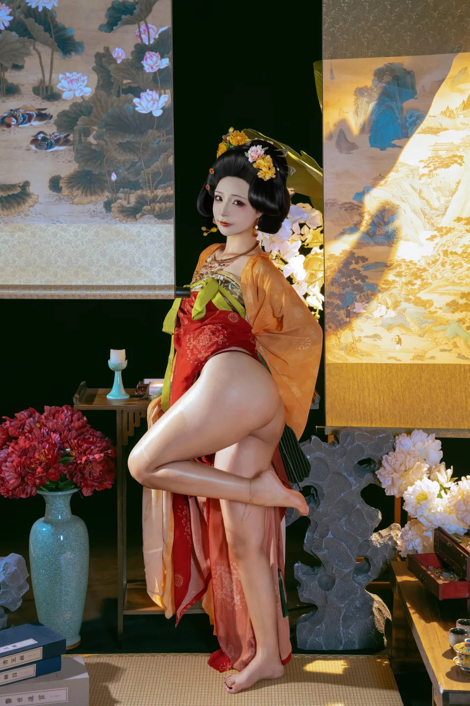 yuuhui玉汇 - 唐宫夜宴 [136P-1.47GB] tg@simisebaisi 【丝足阁】017.webp